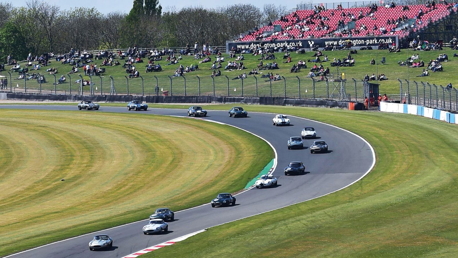 Racing at Donington Park’s Craner Curves