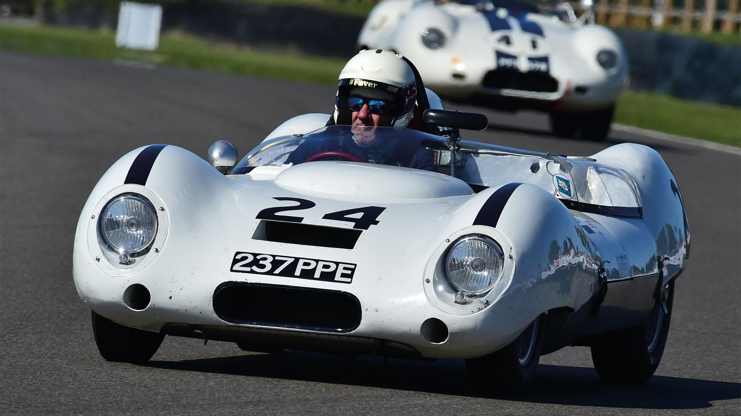 Roger wills on track at goodwood