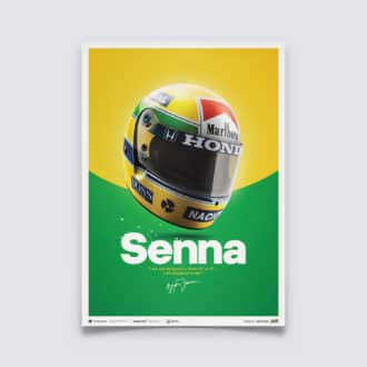 Product image for McLaren MP4/4 - Ayrton Senna - Helmet - San Marino GP - 1988