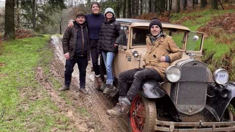 Team and the 1930 Ford Model A