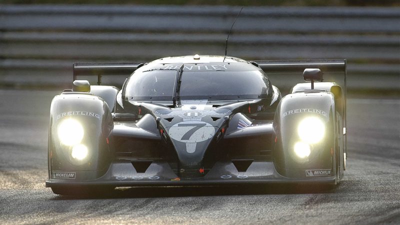 The Bentley Speed 8 in 2003 at Le mans