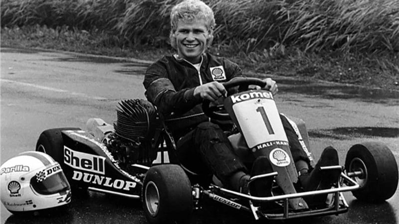 Tom Kristensen young and karting