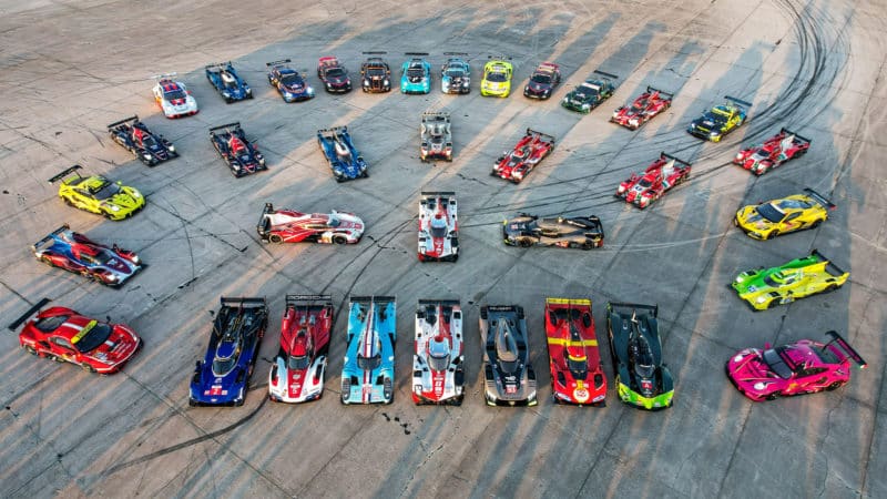 WEC field Picture during the 1000 Miles of Sebring 2023