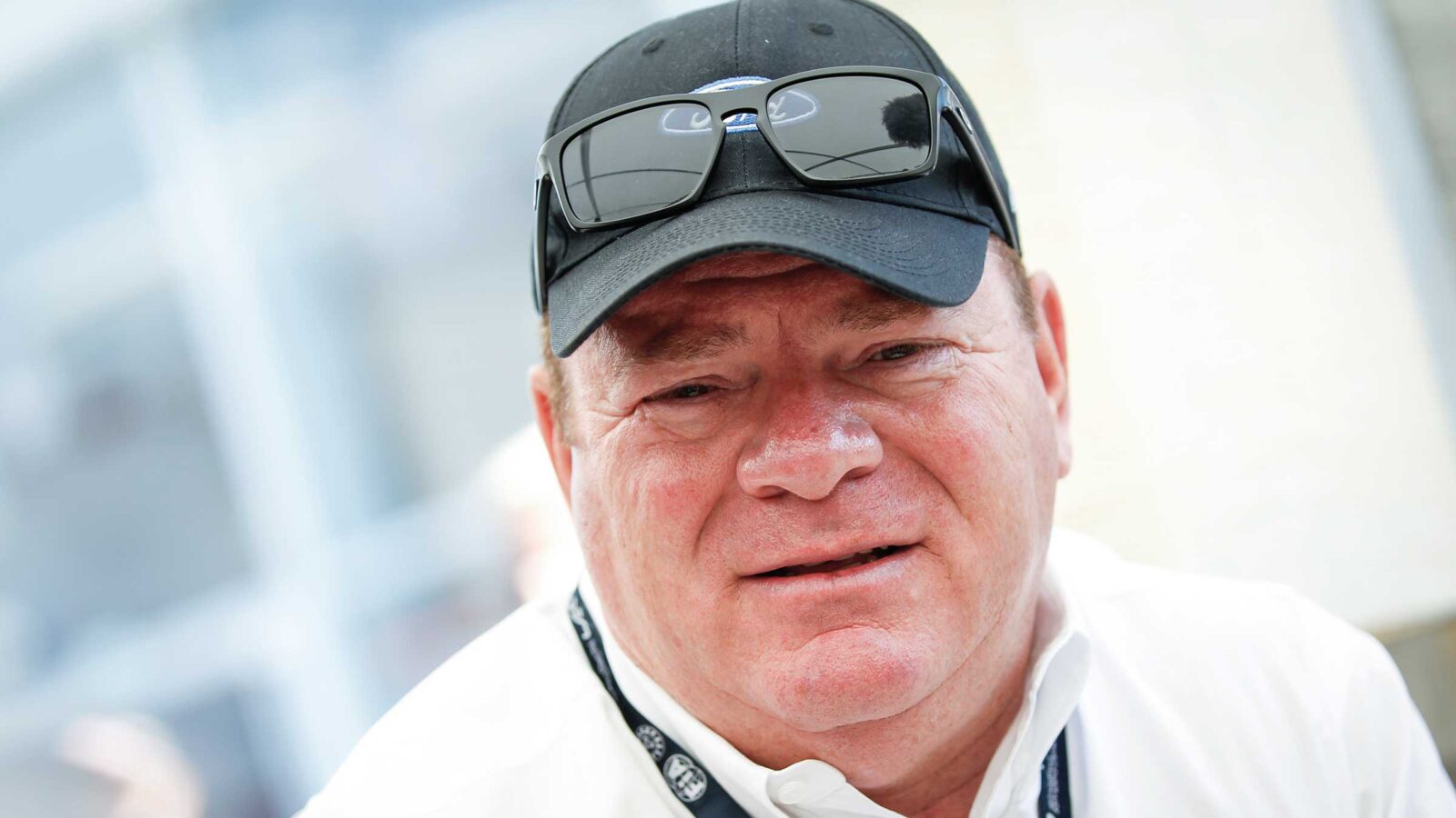 Close up headshot of Chip Ganassi