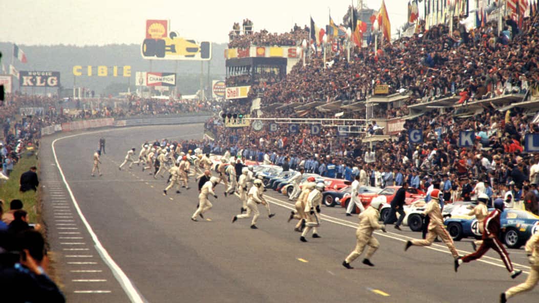 1969 Le mans race start