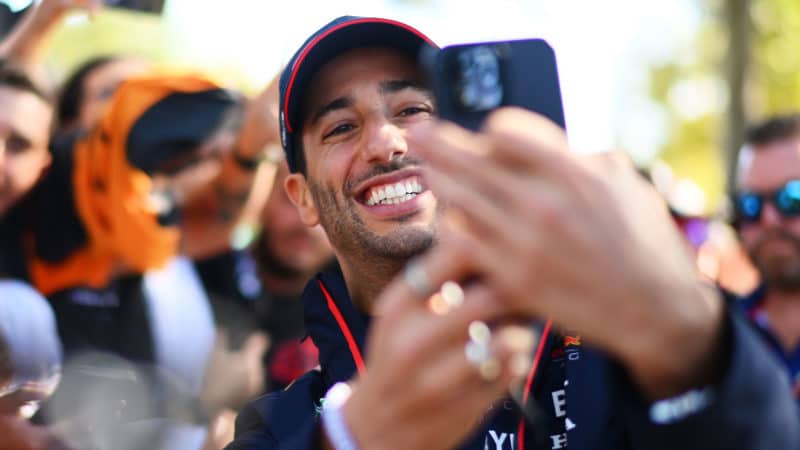 2 Daniel Ricciardo Red Bull rserve driver 2023 Australian GP