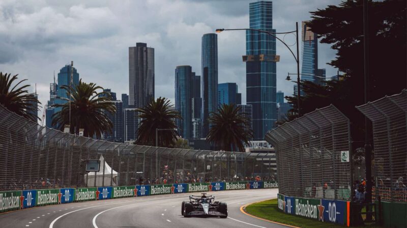 2023 Australian GP Mercedes George Russell