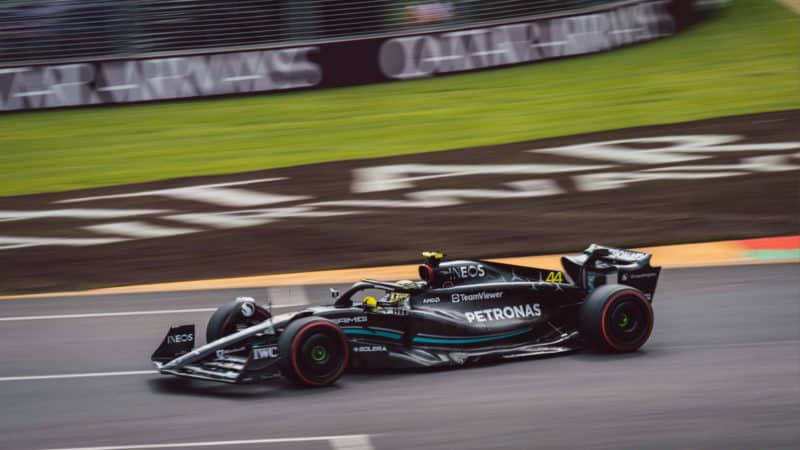 2023 Australian GP Mercedes Lewis Hamilton
