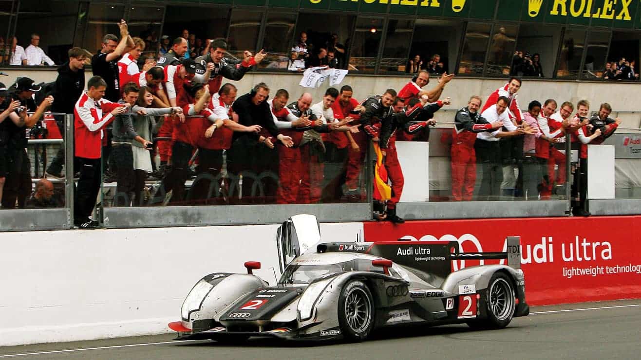 Audi Hybrid wins Le Mans 2012