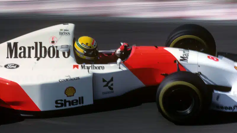 Ayrton Senna McLaren 1993 Japanese GP Suzuka