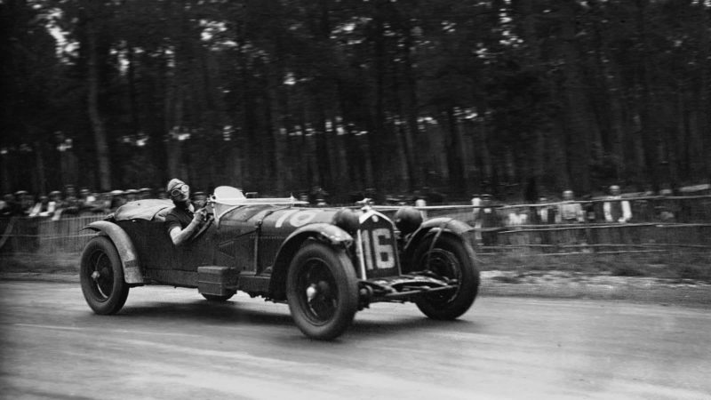 Birkin winning with an Alfa Romeo alongside Earl Howe in 1931