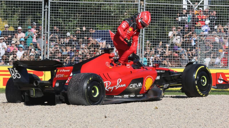 Charles Leclerc Ferrari 2023 Australian GP