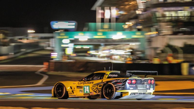 Corvette C6.R at Le Mans in 2013