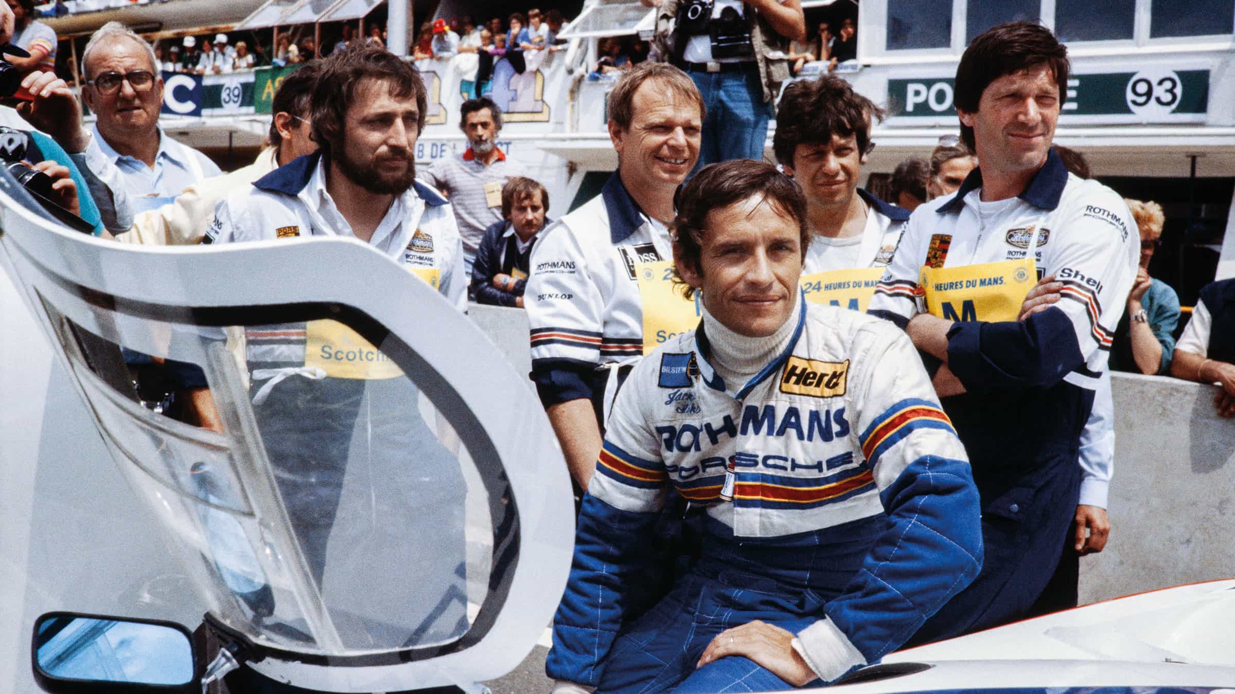 Jacky Ickx poses before the start of the 1983 race