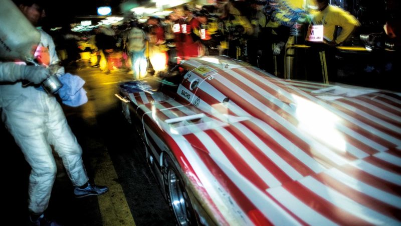 Joest Racing’s highly patriotic Porsche 956 of 1986