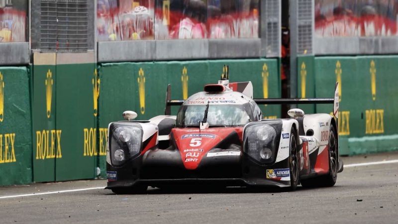 Kazuki Nakajima at Le Mans 2016