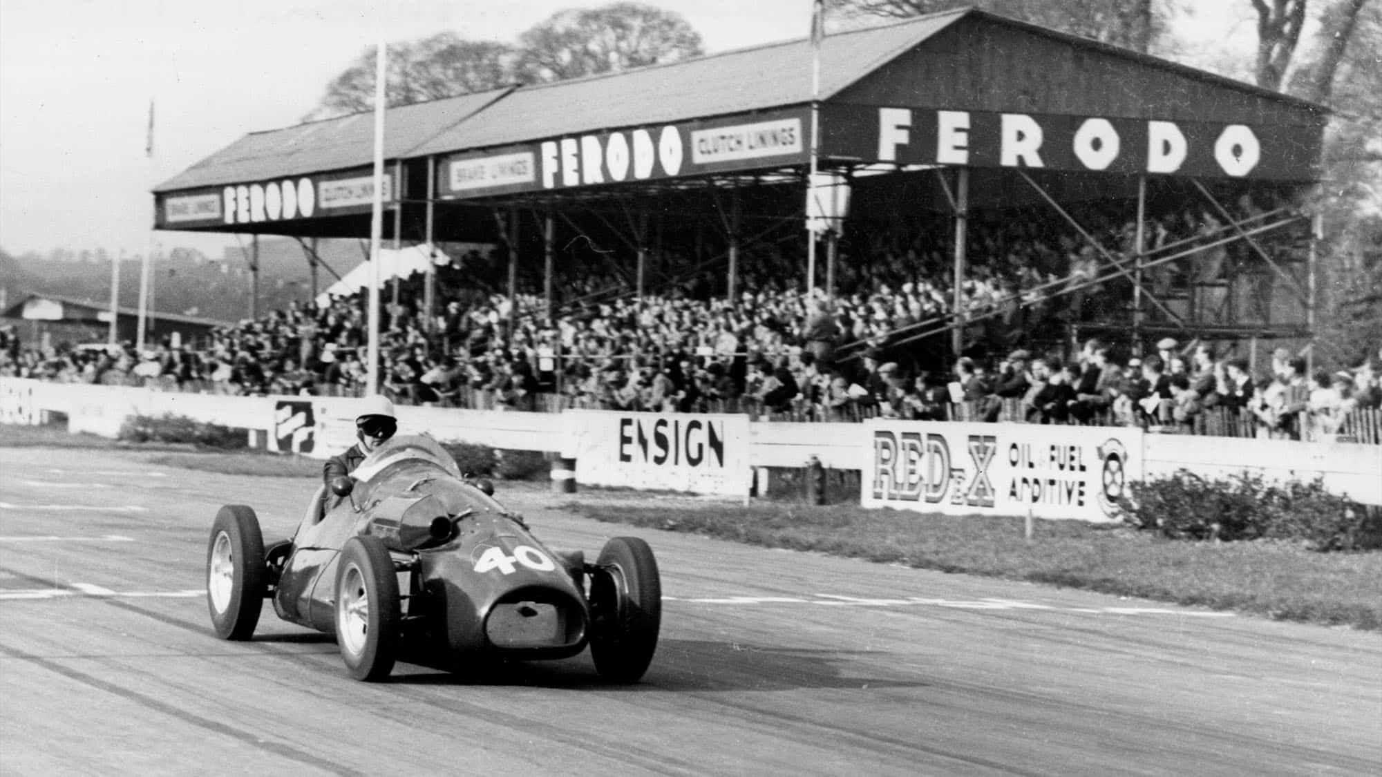 Kenneth McAlpine at Goodwood 1954