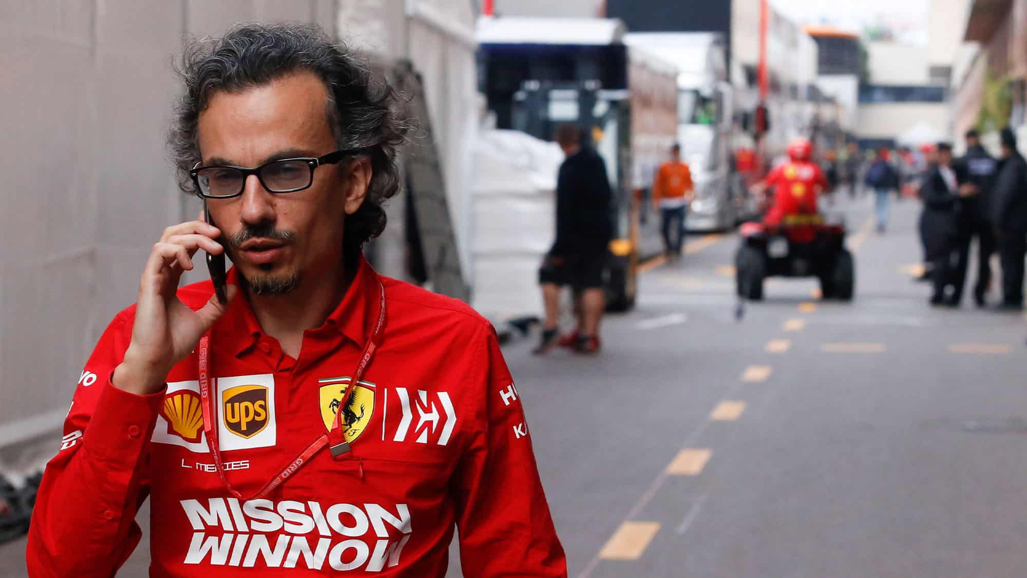 Laurent Mekies F1 Ferrari