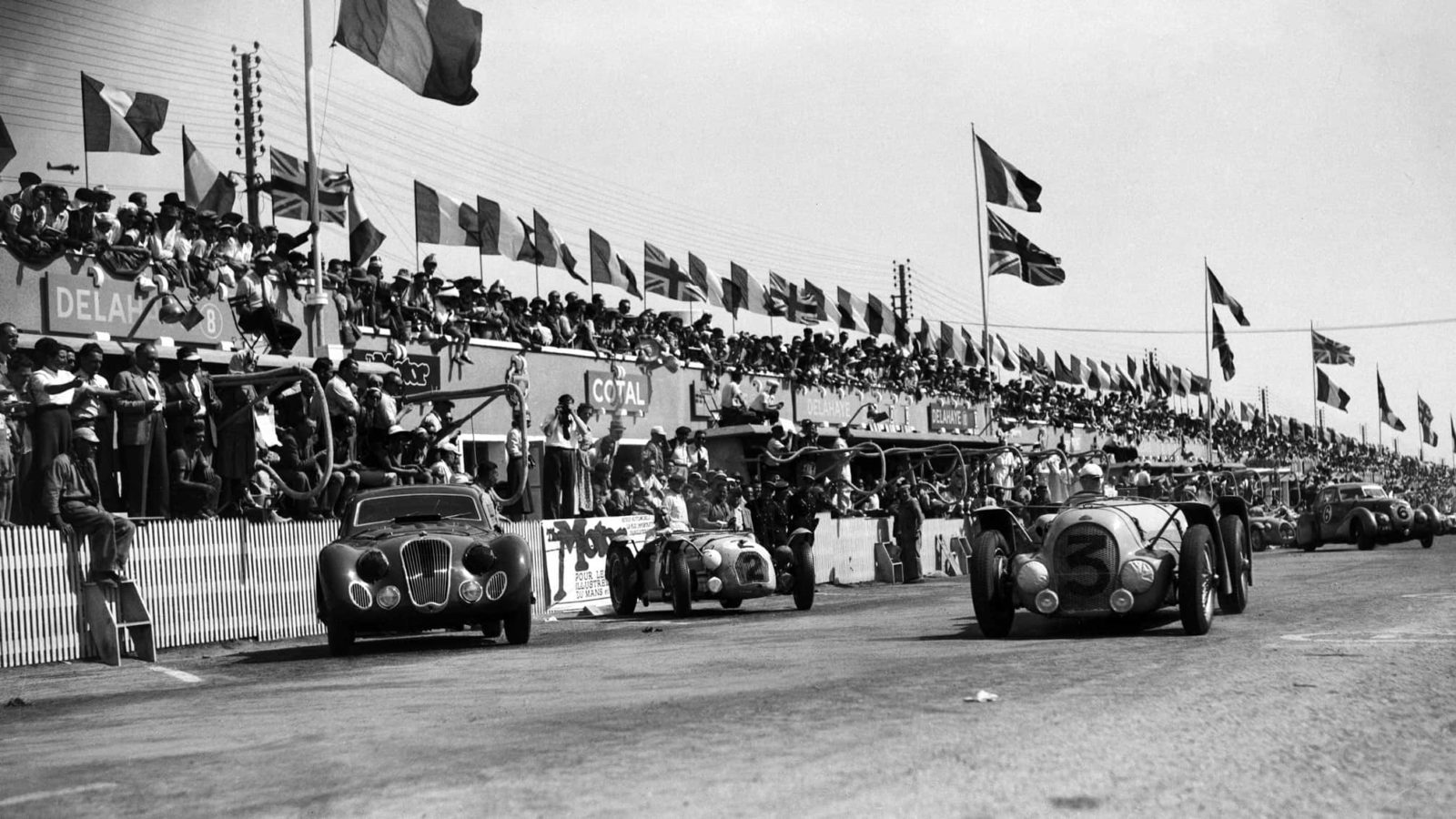 Le Mans 1949 start