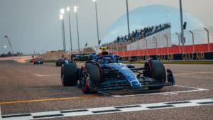Logan Sargeant at the start line for the 2023 Bahrain Grand Prix