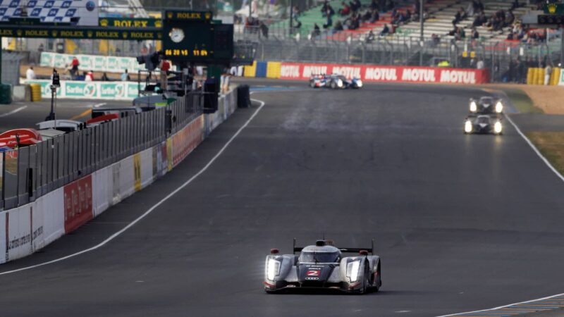 Lotterer in his Audi at Le Mans 2011