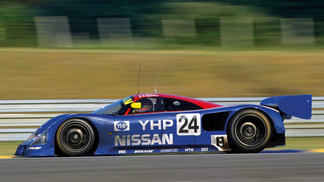 Martin Brundle in the Nissan