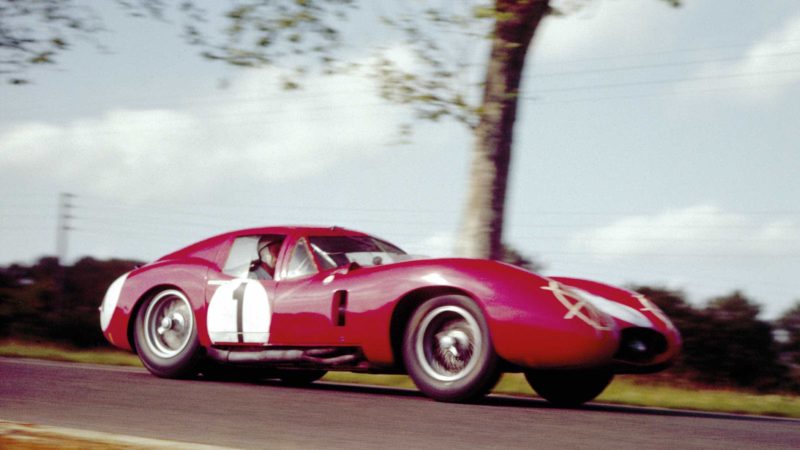 Maserati 450S driven by Stirling Moss and Harry Schell in 1957