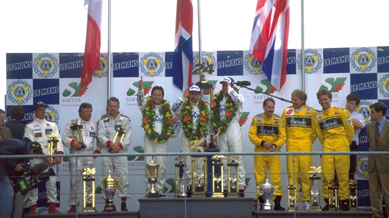 McLarens finish first and third to crowd podium