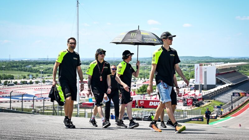 Bezzecchi and Marini at COTA for MotoGP