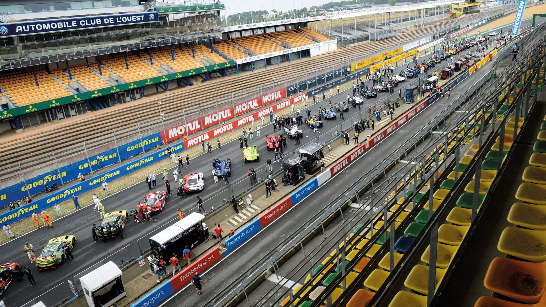 No crowd at Le Mans 2020