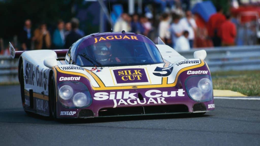 Percy in Jaguar 1987