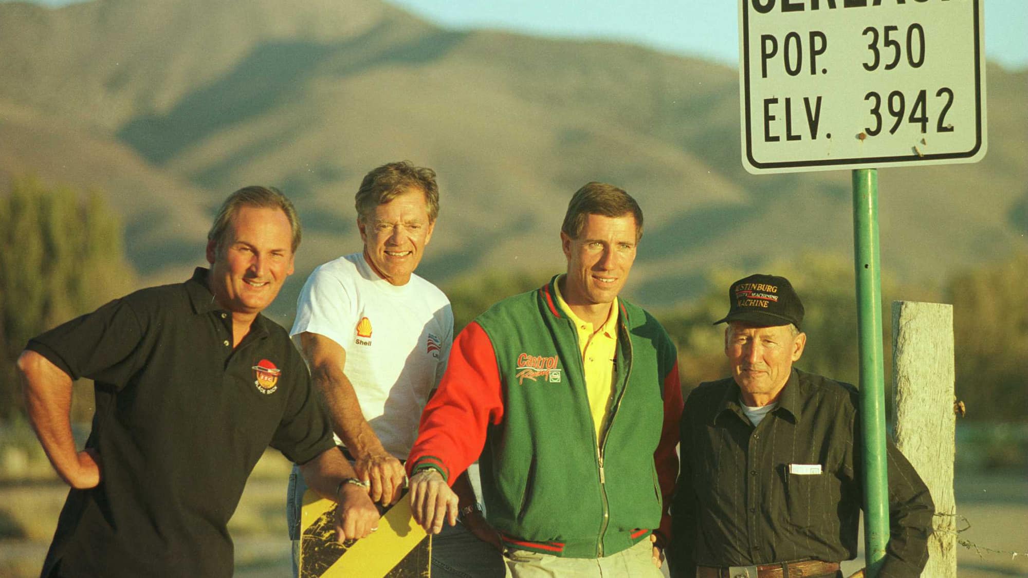 Richard Noble Craig Breedlove Andy Green and Art Arfons