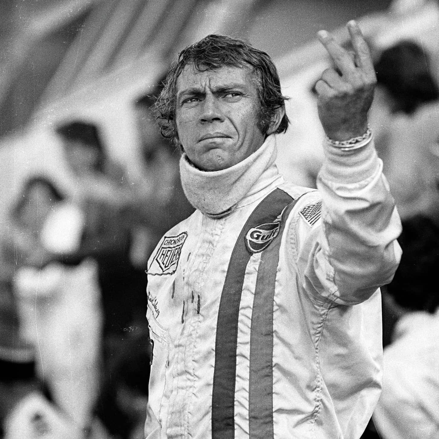 Steve McQueen’s hold up two fingers