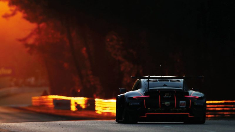 Sunrise with GR Porsche 911 RSR in 2022