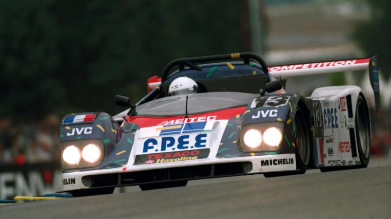 The Andretti Wollek Hélary on track at Le Mans