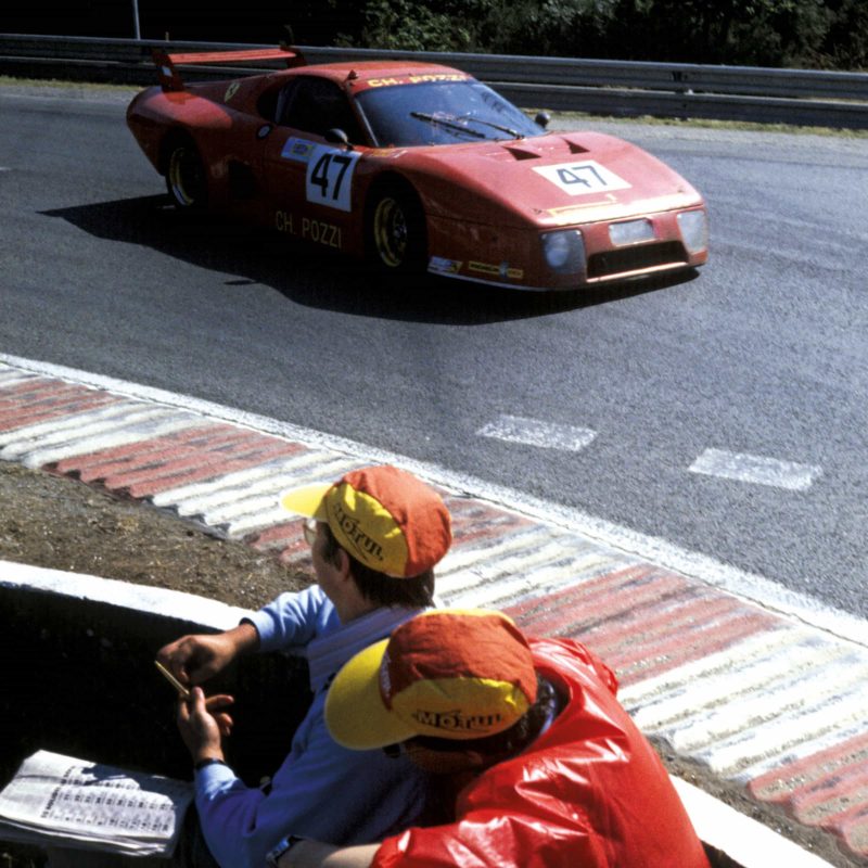 The Ferrari 512BB Claude Ballot-Léna and Jean-Claude Andruet in 1981f
