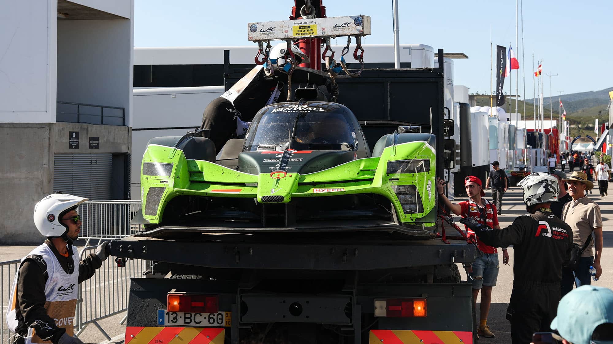 Vanwall WEC team portimao