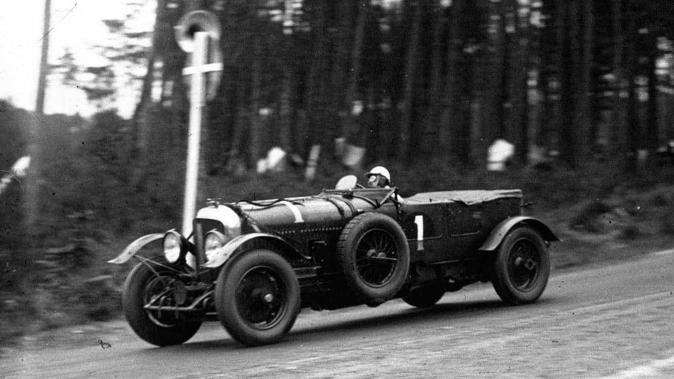Woolf Barnato and Birkin’s Bentley at Le Mans in 1929