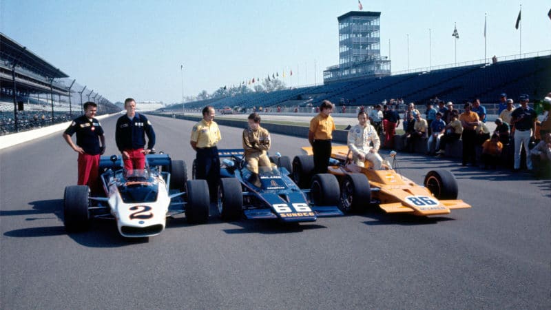 1971 Indy 500 front row