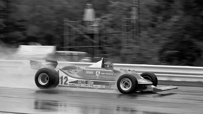 1979 US GP Watkins Glen Gilles Villeneuve Ferrari
