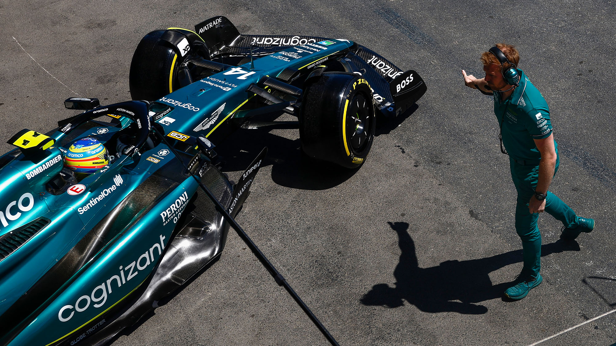 2 Fernando Alonso Atson Martin 2023 Azerbaijan GP