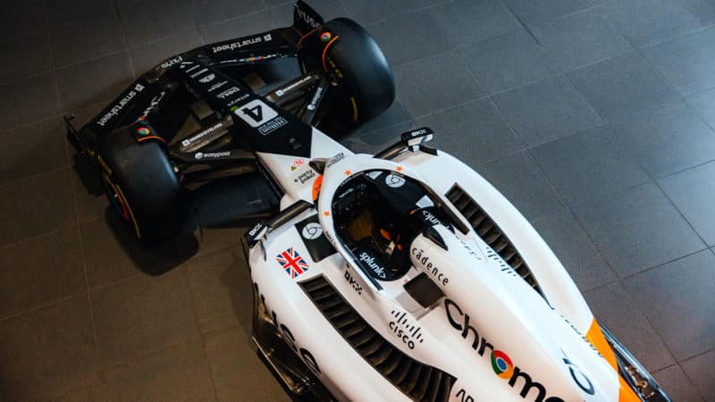 2 McLaren 2023 Monaco GP Triple Crown livery