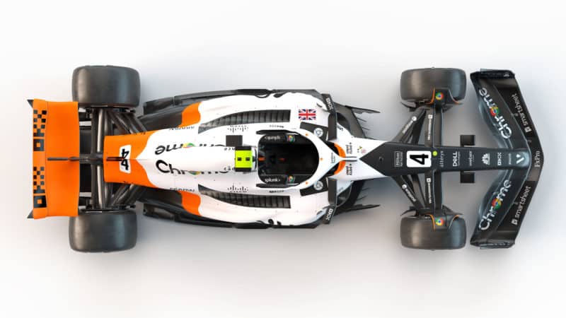 9 McLaren 2023 Monaco GP Triple Crown livery