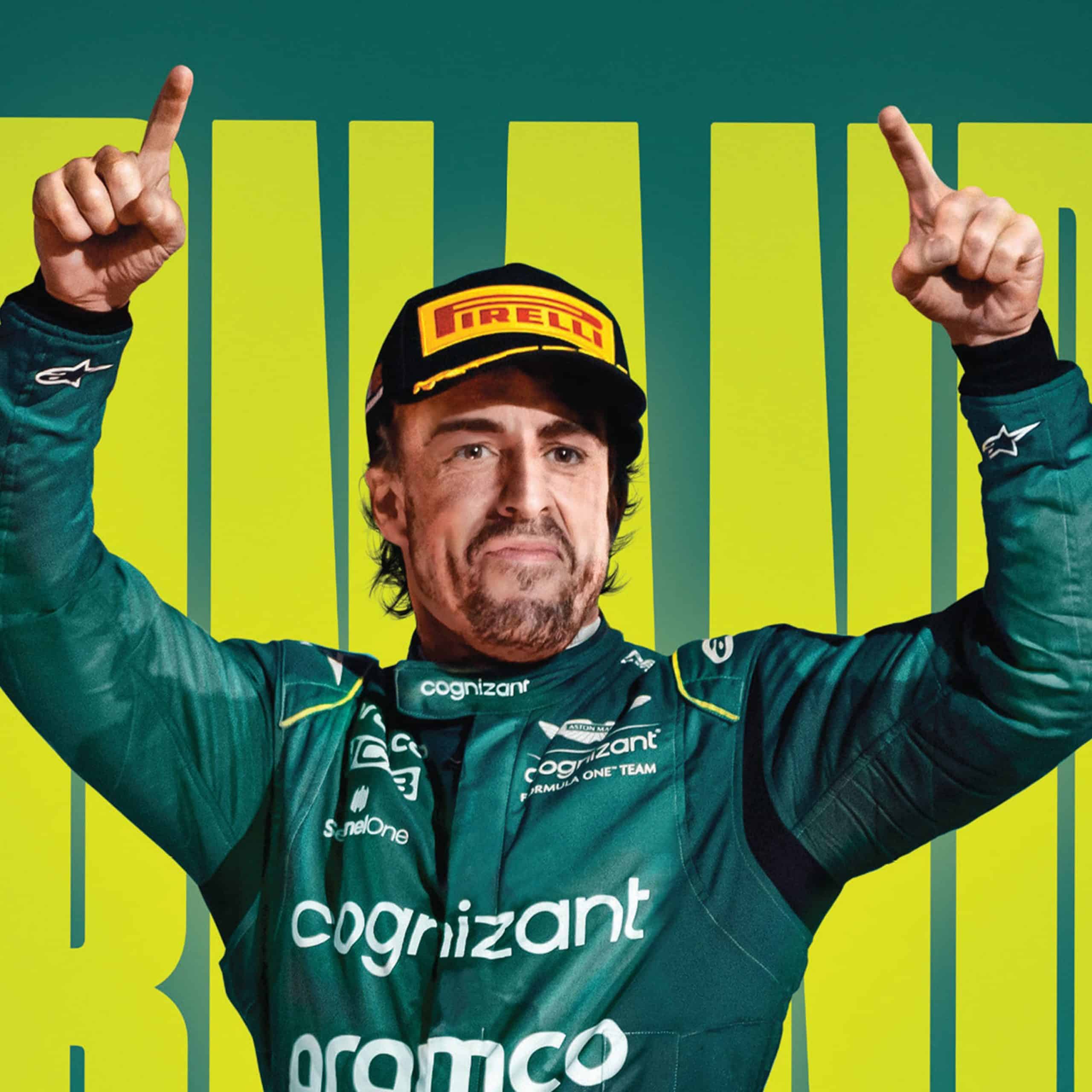 Poster Fernando Alonso 2023