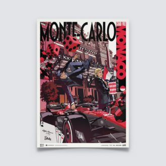 Product image for Alfa Romeo F1 Team Stake - Monaco Grand Prix - 2023 Poster
