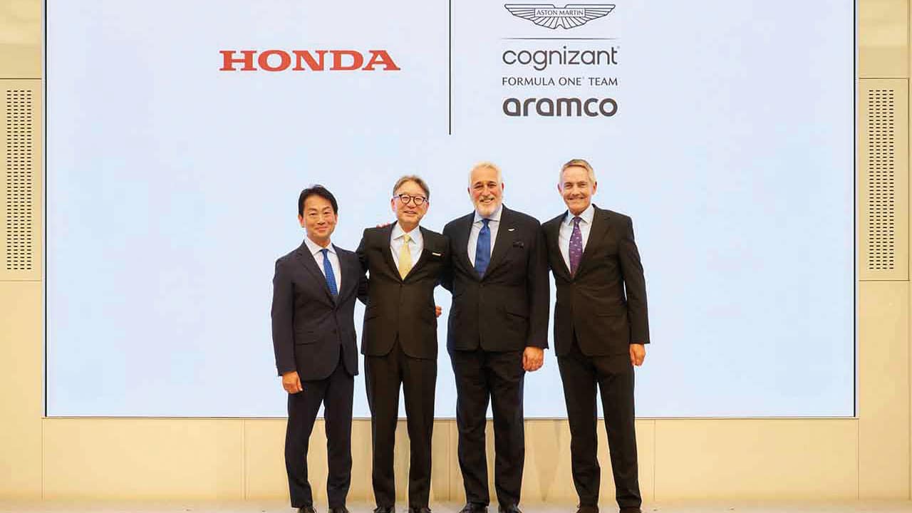 Aston Martin and Honda partnership