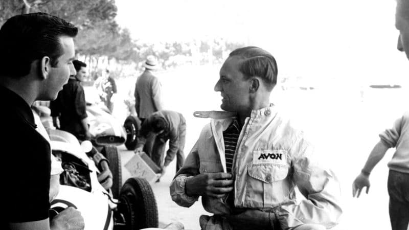 Bernie Ecclestone at Monaco GP in 1958