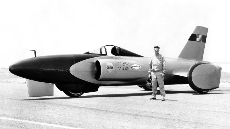 Breedlove with Spirit of America at Bonneville in 1964