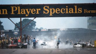 ‘Cars were crashing all around’: Jody Scheckter on 1973 British GP nine-car pile-up