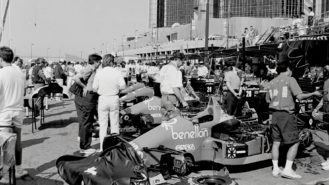 The open pits of the 1988 Detroit Grand Prix: Flashback